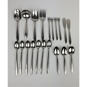Oneidacraft Deluxe Profile Stainless Steel Flatware Set - 20 Pieces